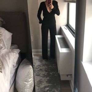 Bebe x Naven plunging jumpsuit